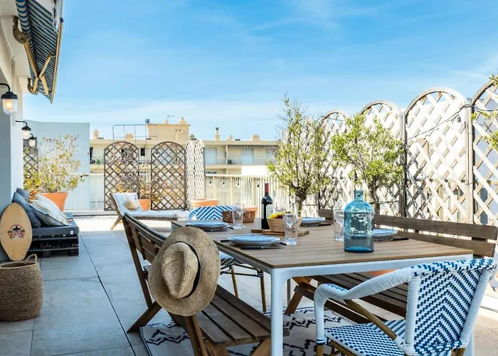 3p Rooftop Palm Beach, Plages A 2min A Pied - 3p Rooftop Palm Beach, Plages A 2min A Pied Mae-2503 칸느