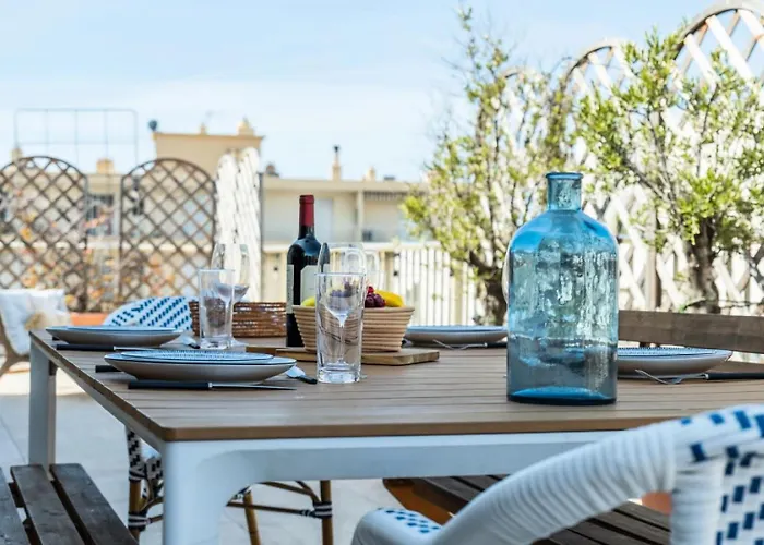 3p Rooftop Palm Beach, Plages A 2min A Pied - 3p Rooftop Palm Beach, Plages A 2min A Pied Mae-2503 아파트 칸느