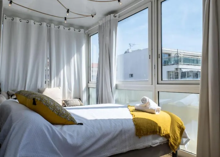 아파트 3p Rooftop Palm Beach, Plages A 2min A Pied - 3p Rooftop Palm Beach, Plages A 2min A Pied Mae-2503 *